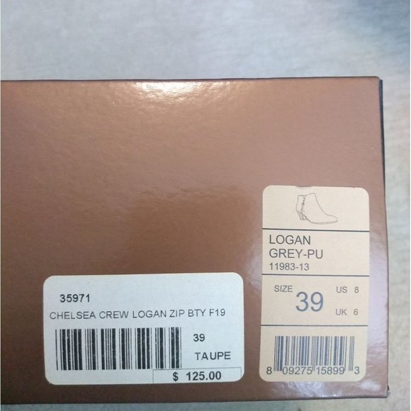 Chelsea Crew Logan Vegan Leather Angle Boots - Picture 8 of 8